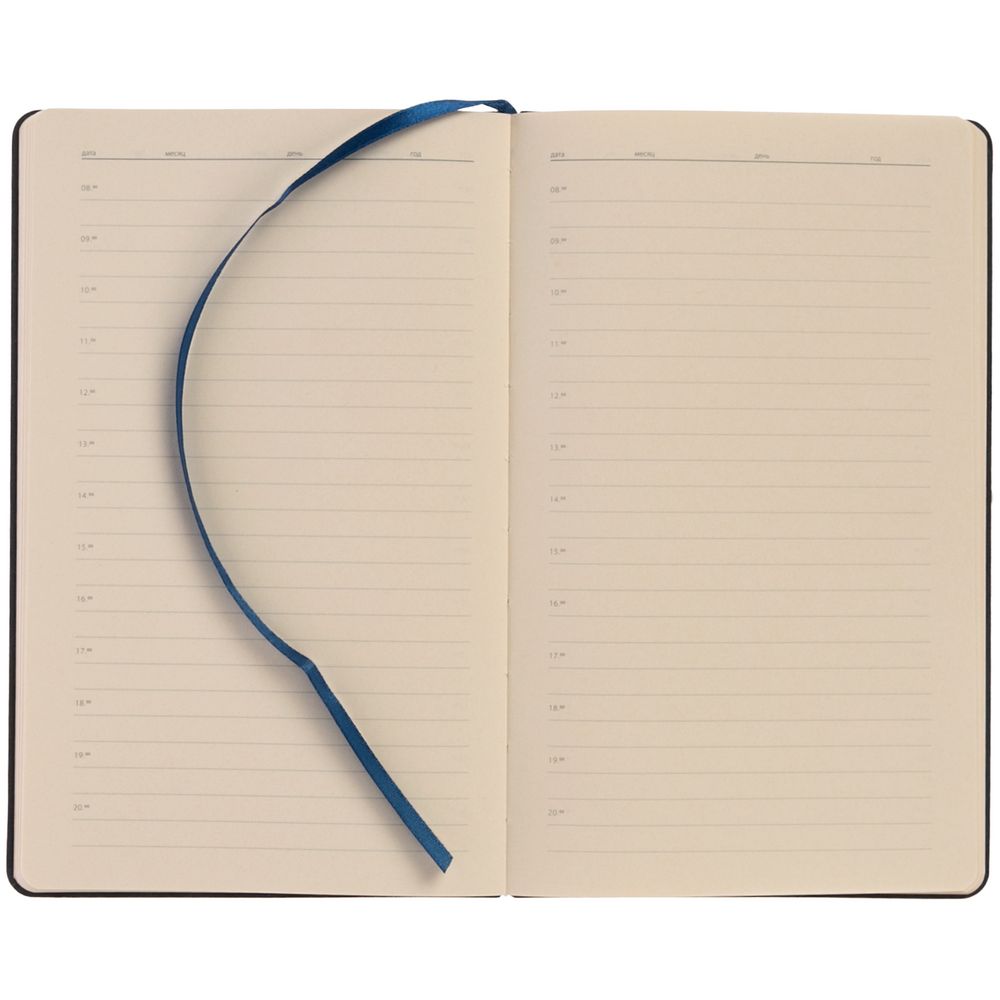 Ежедневник Refit, недатированный, синий / Миниатюра WWW (1000)