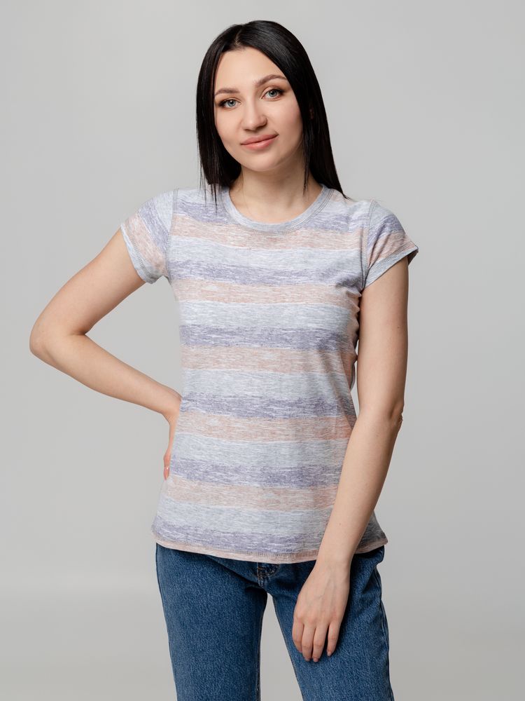 Футболка женская Rayet Lady двусторонняя, оранжевая с фиолетовым / Миниатюра WWW (1000)