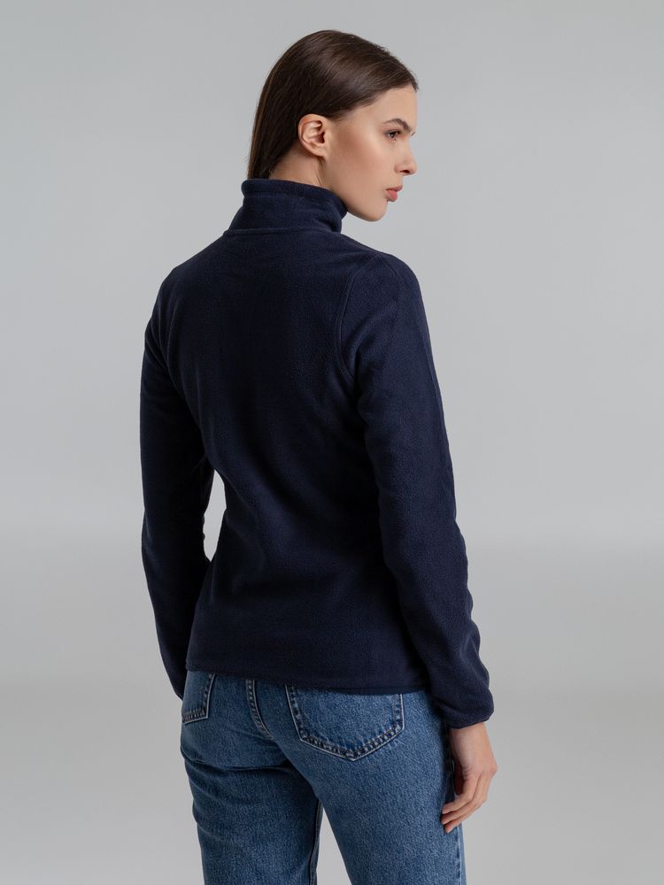 Толстовка флисовая женская Frontflip темно-синяя / Миниатюра WWW (1000)