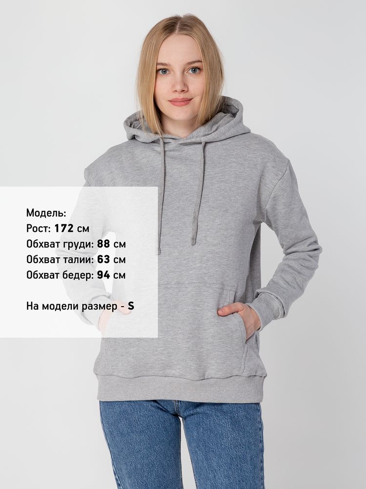 Худи Kirenga 2.0 Heavy, ver. 2, серый меланж / Миниатюра WWW (1000)