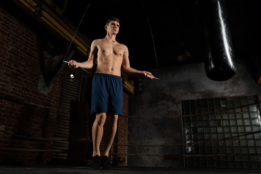 Набор Hard Work — Work Out, со скакалкой / Миниатюра WWW (1000)