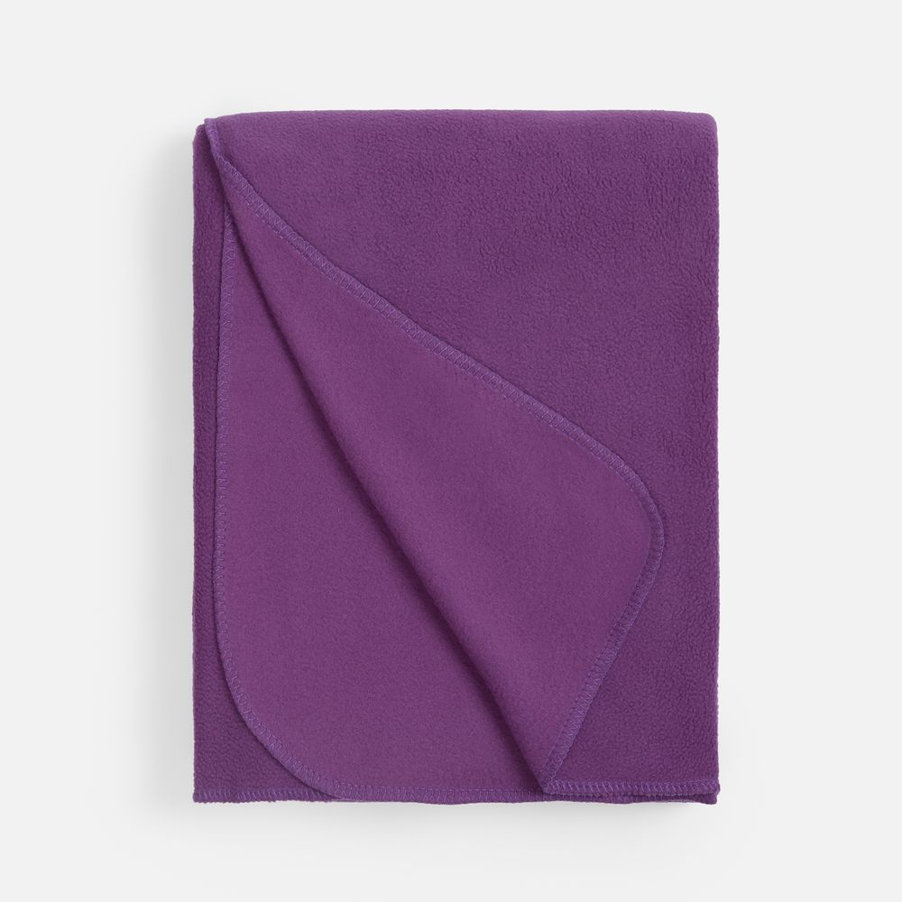 Флисовый плед Warm&Peace, фиолетовый / Миниатюра WWW (1000)