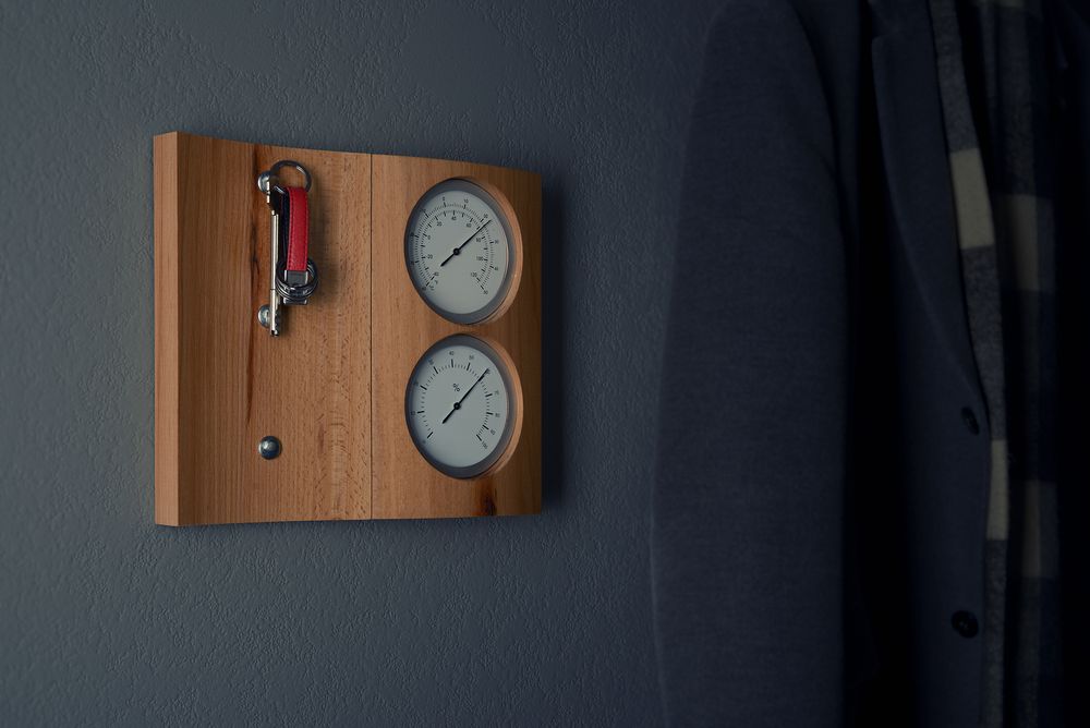 Набор Stream: метеостанция и держатель для ключей / Миниатюра WWW (1000)