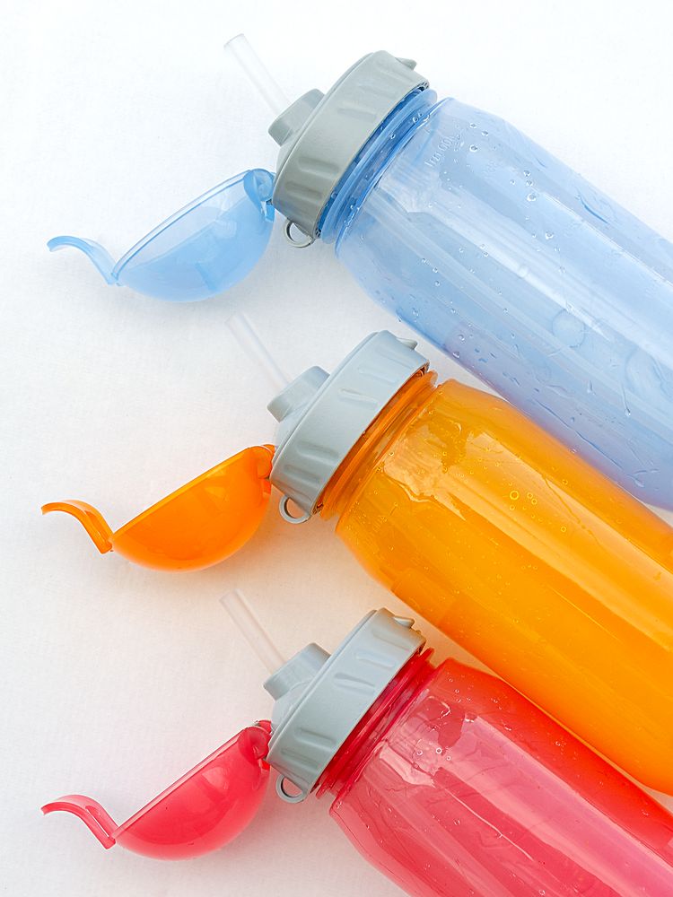 Бутылка для воды Aquarius, красная / Миниатюра WWW (1000)