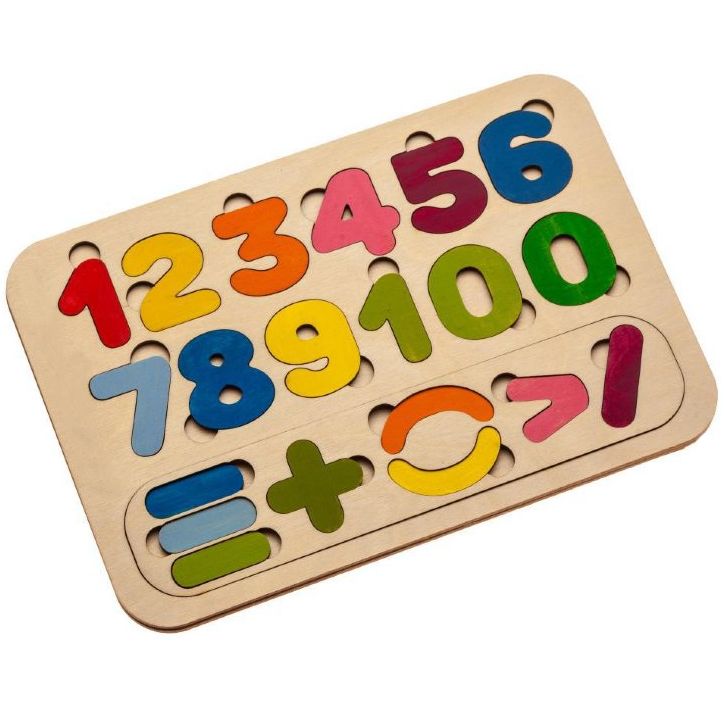 Сортер-раскраска «Цифры» / Миниатюра WWW (1000)