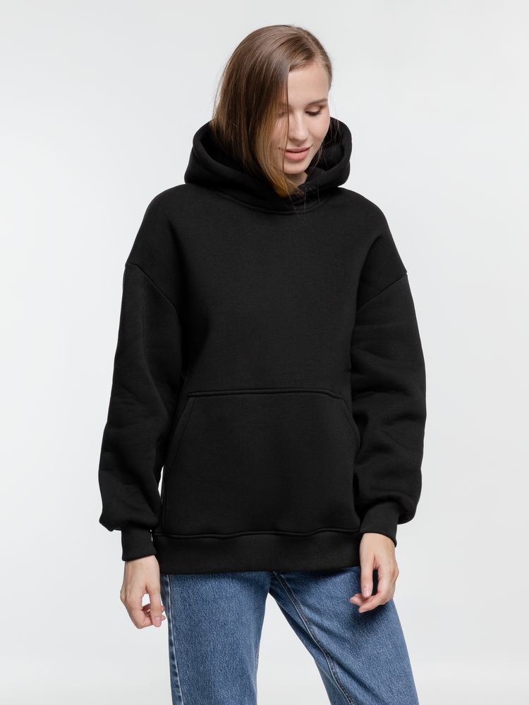 Худи оверсайз Kulonga Comfort Heavy, черное / Миниатюра WWW (1000)