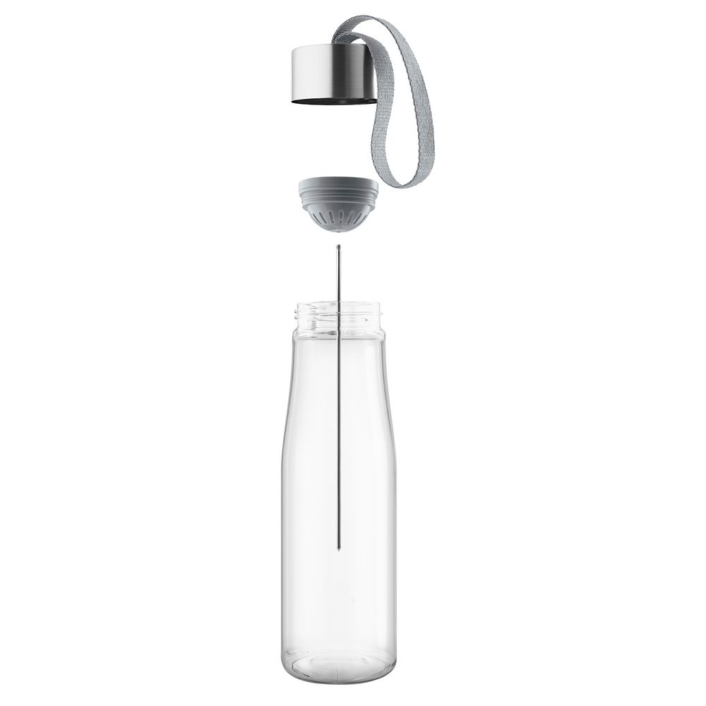 Бутылка для воды MyFlavour, светло-серая / Миниатюра WWW (1000)