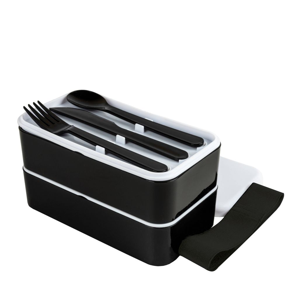 Ланчбокс Pure, черный / Миниатюра WWW (1000)