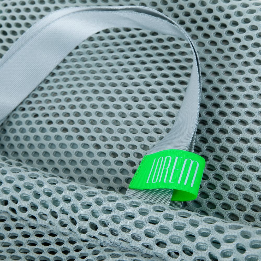 Рюкзак-мешок Verkko, серо-голубой / Миниатюра нанесения (1000)