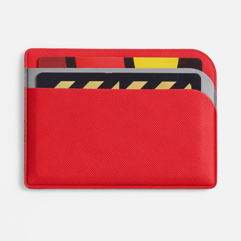 Чехол для карточек Dual, ver.2, красный / Миниатюра WWW (1000)