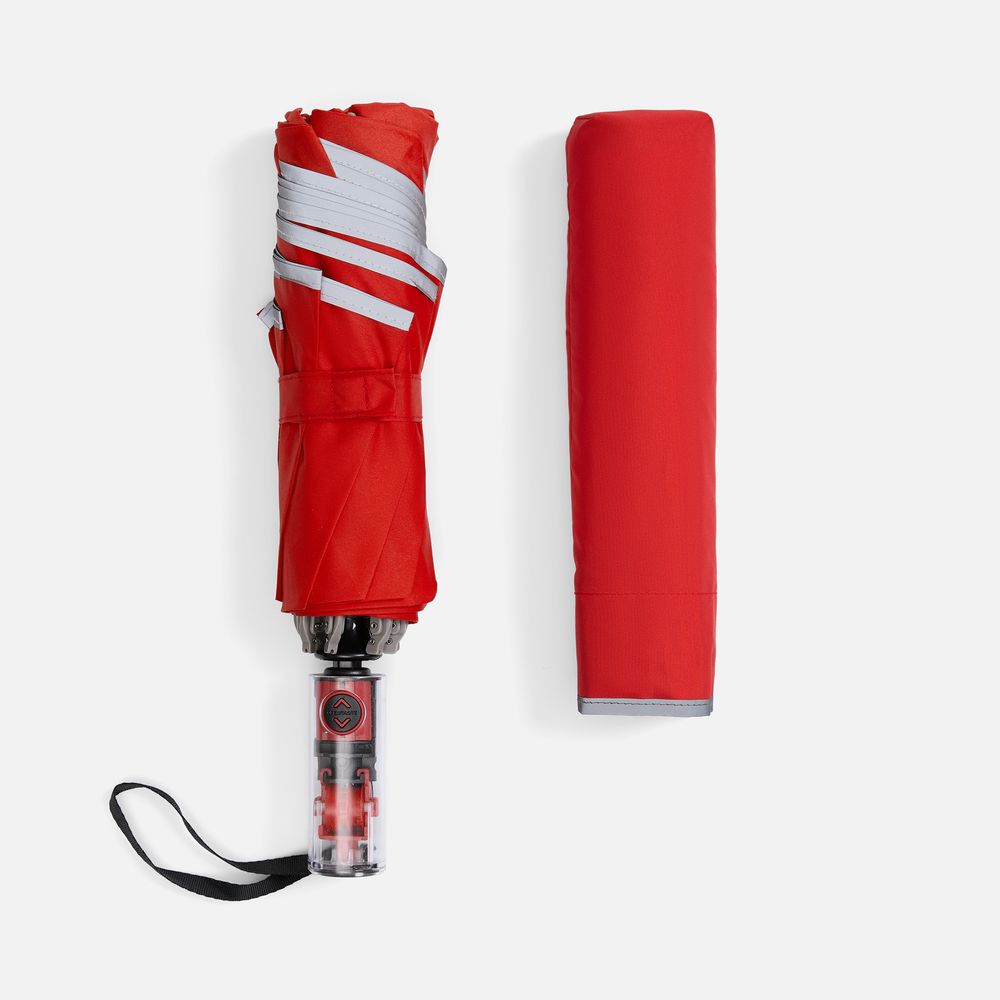 Зонт наоборот складной Futurum, красный / Миниатюра WWW (1000)