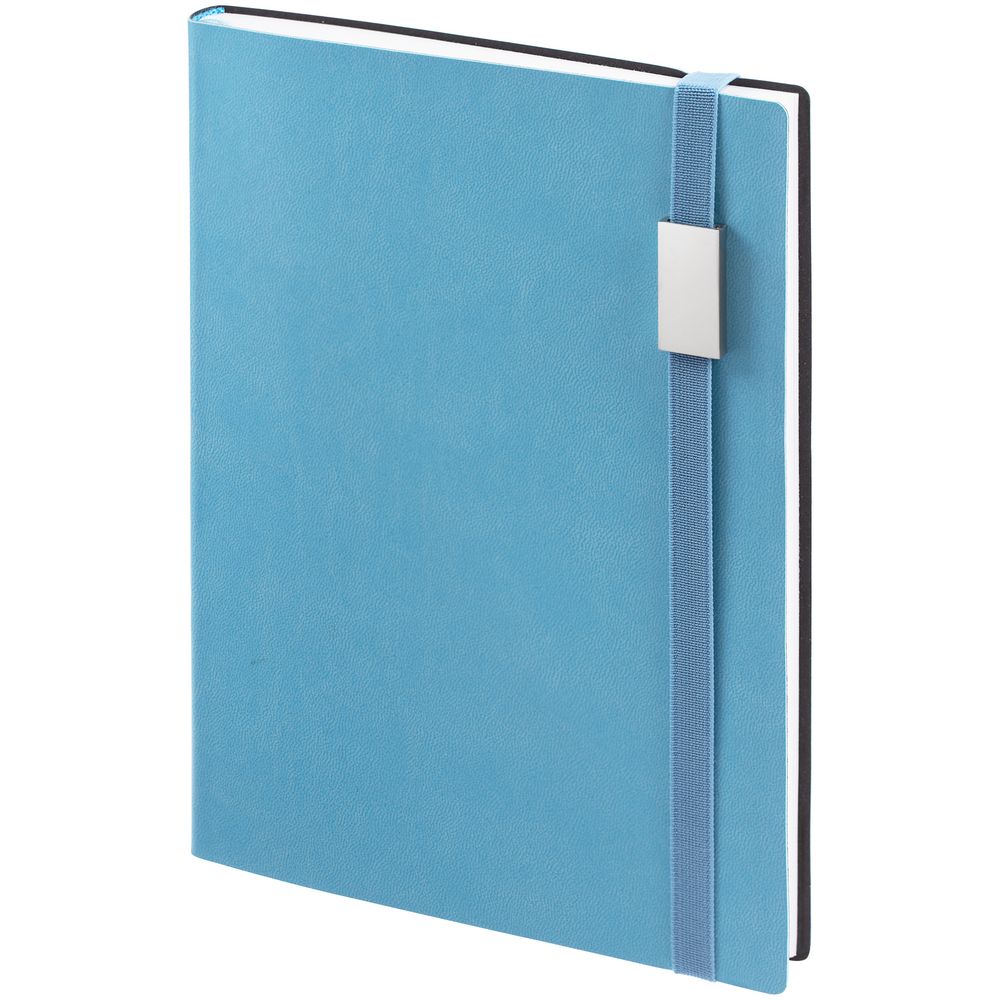 Ежедневник Vivian Metal, недатированный, голубой / Миниатюра WWW (1000)
