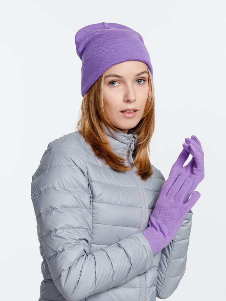 Шапка Urban Flow, ярко-фиолетовая / Миниатюра WWW (1000)