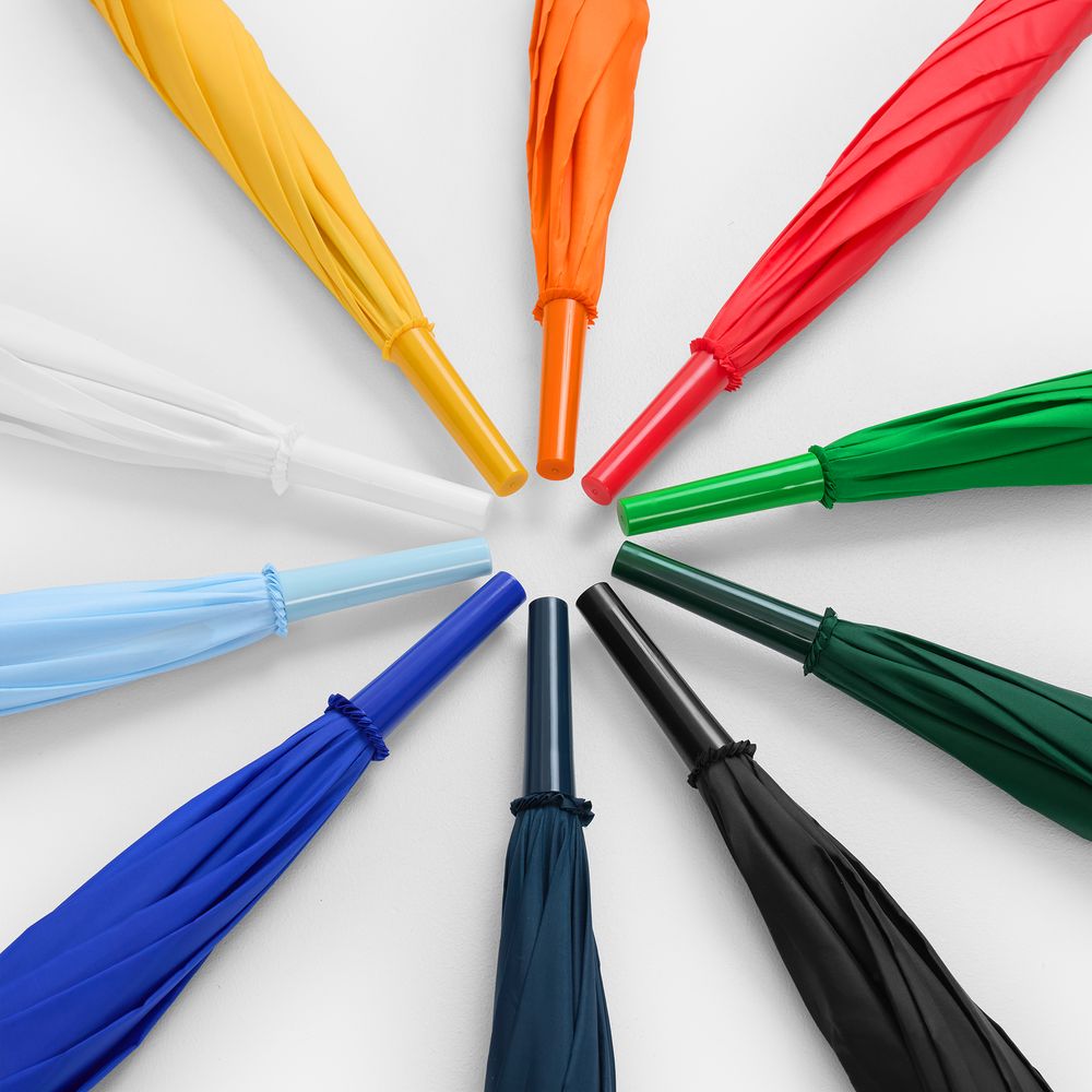 Зонт-трость Promo, темно-зеленый / Миниатюра WWW (1000)