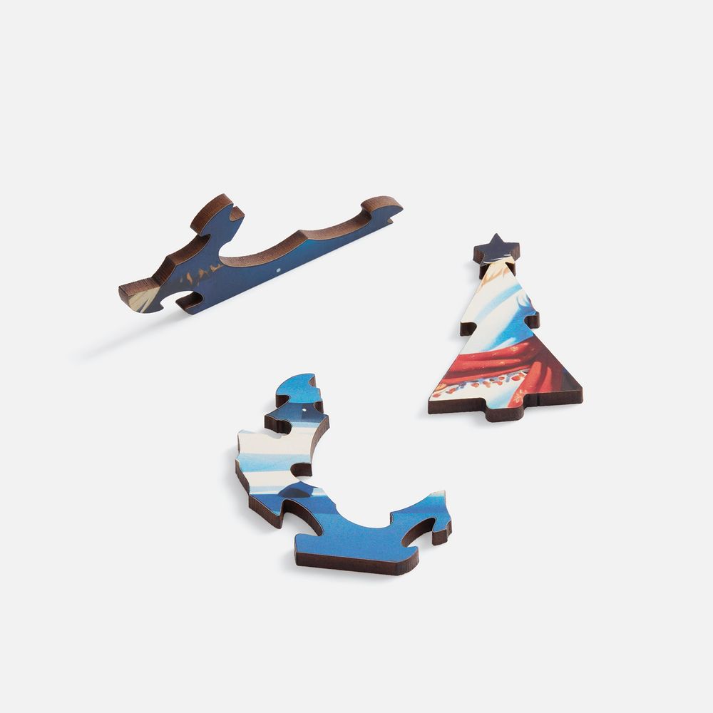 Деревянный пазл с крышкой PuzzleBox на заказ / Миниатюра WWW (1000)