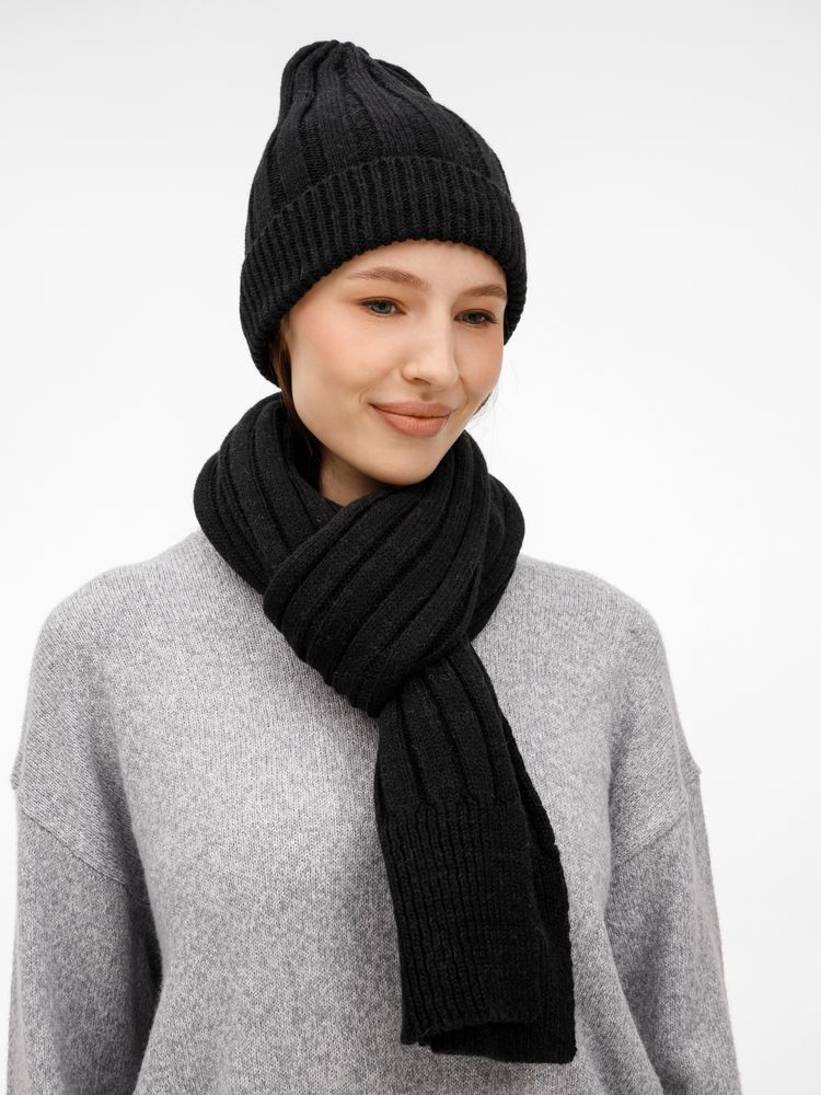 Шарф Bellish, черный / Миниатюра WWW (1000)