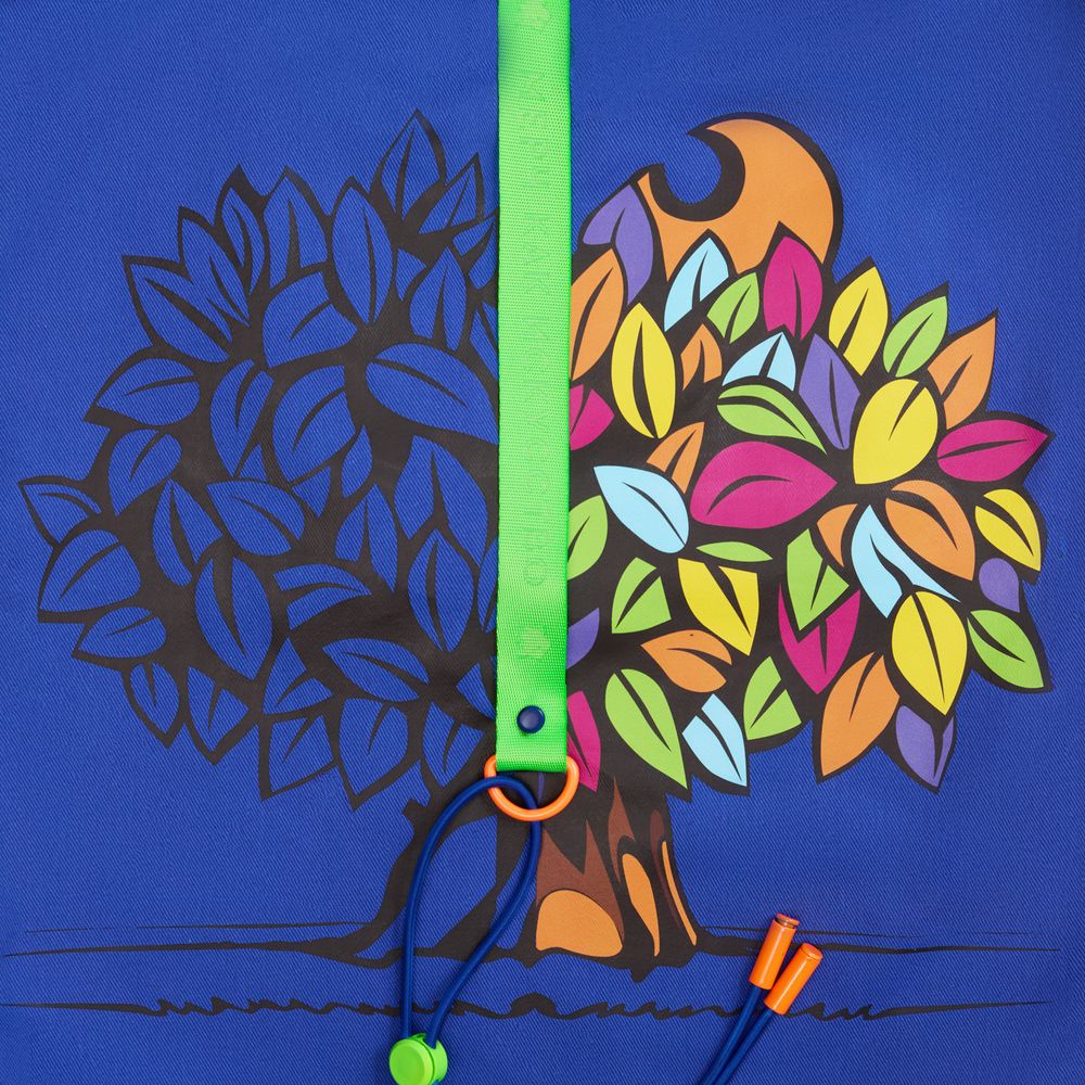 Круглая резинка Chapu S, синяя, 50 см / Миниатюра нанесения (1000)