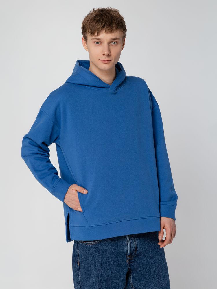 Худи оверсайз унисекс Tolla, синее (джинс) / Миниатюра WWW (1000)