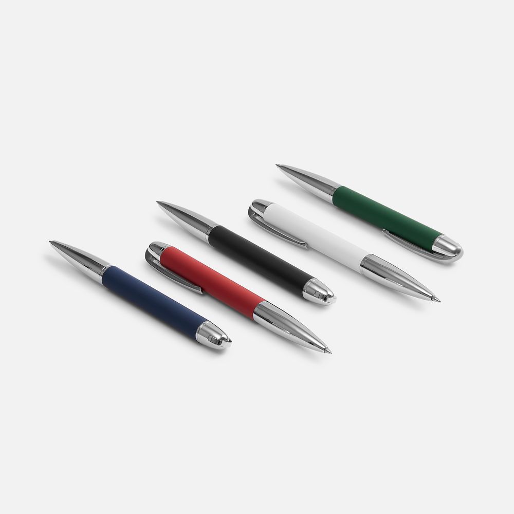 Ручка шариковая Arc Soft Touch, синяя / Миниатюра WWW (1000)