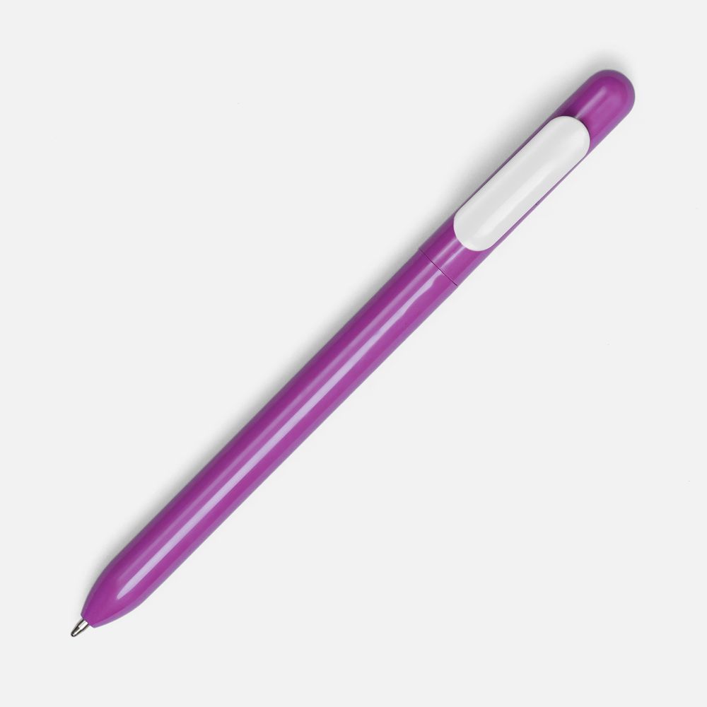 Ручка шариковая Swiper, фиолетовая с белым / Миниатюра WWW (1000)