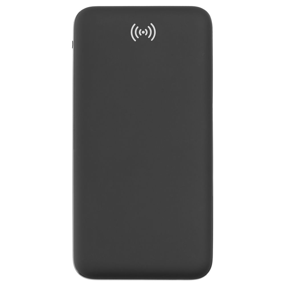 Aккумулятор Quick Charge Wireless 10000 мАч, черный / Миниатюра WWW (1000)