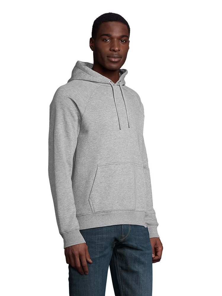 Толстовка унисекс Stellar, серый меланж / Миниатюра WWW (1000)