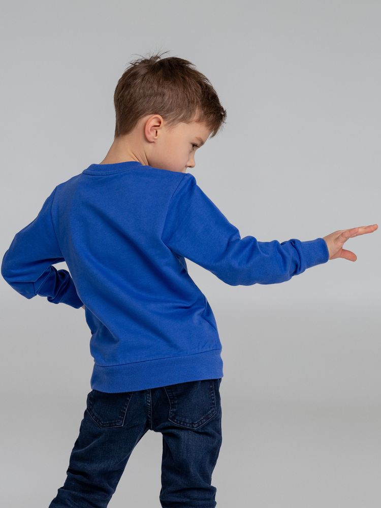 Свитшот детский Toima Kids, ярко-синий / Миниатюра WWW (1000)