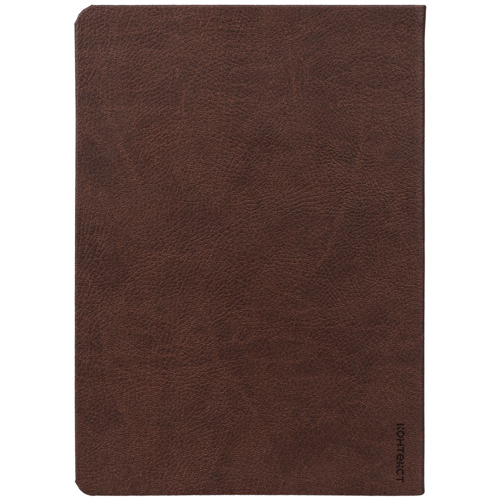 Ежедневник Eversion, недатированный, коричневый / Миниатюра WWW (1000)