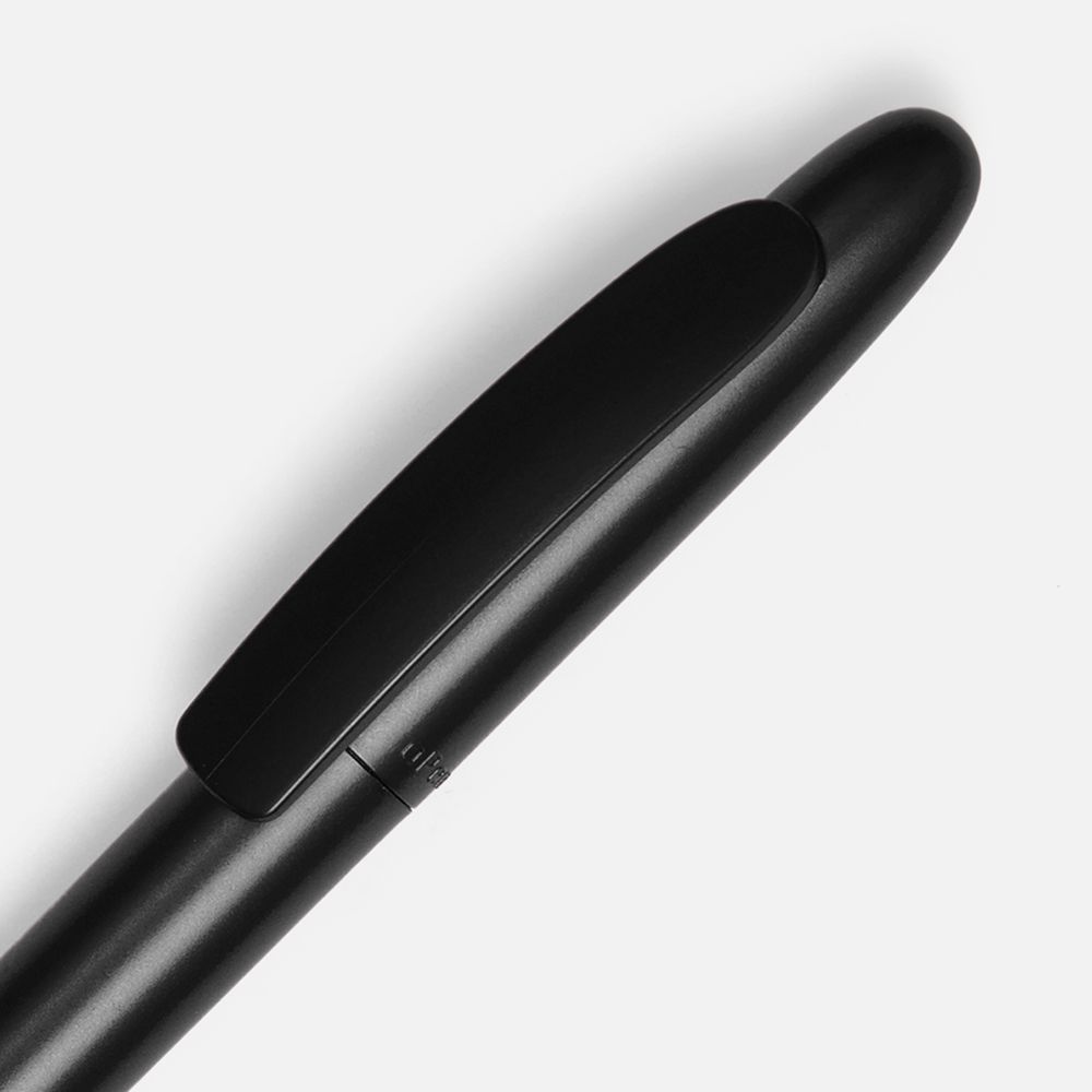 Ручка шариковая Moor Silver, черный металлик / Миниатюра WWW (1000)