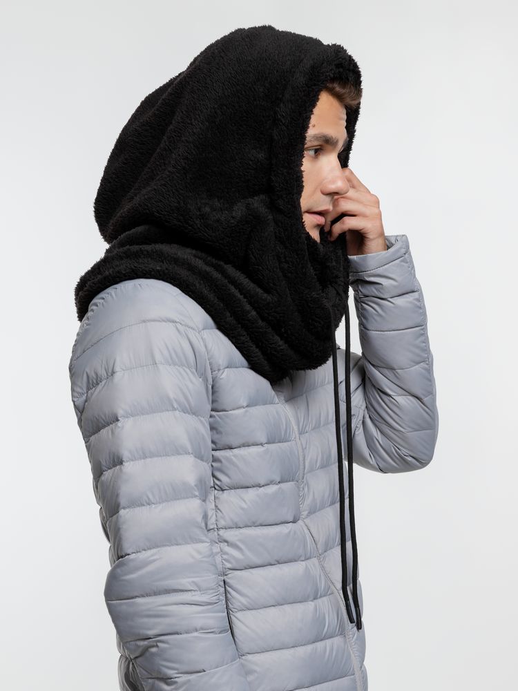 Балаклава-капюшон Flocky, черная / Миниатюра WWW (1000)