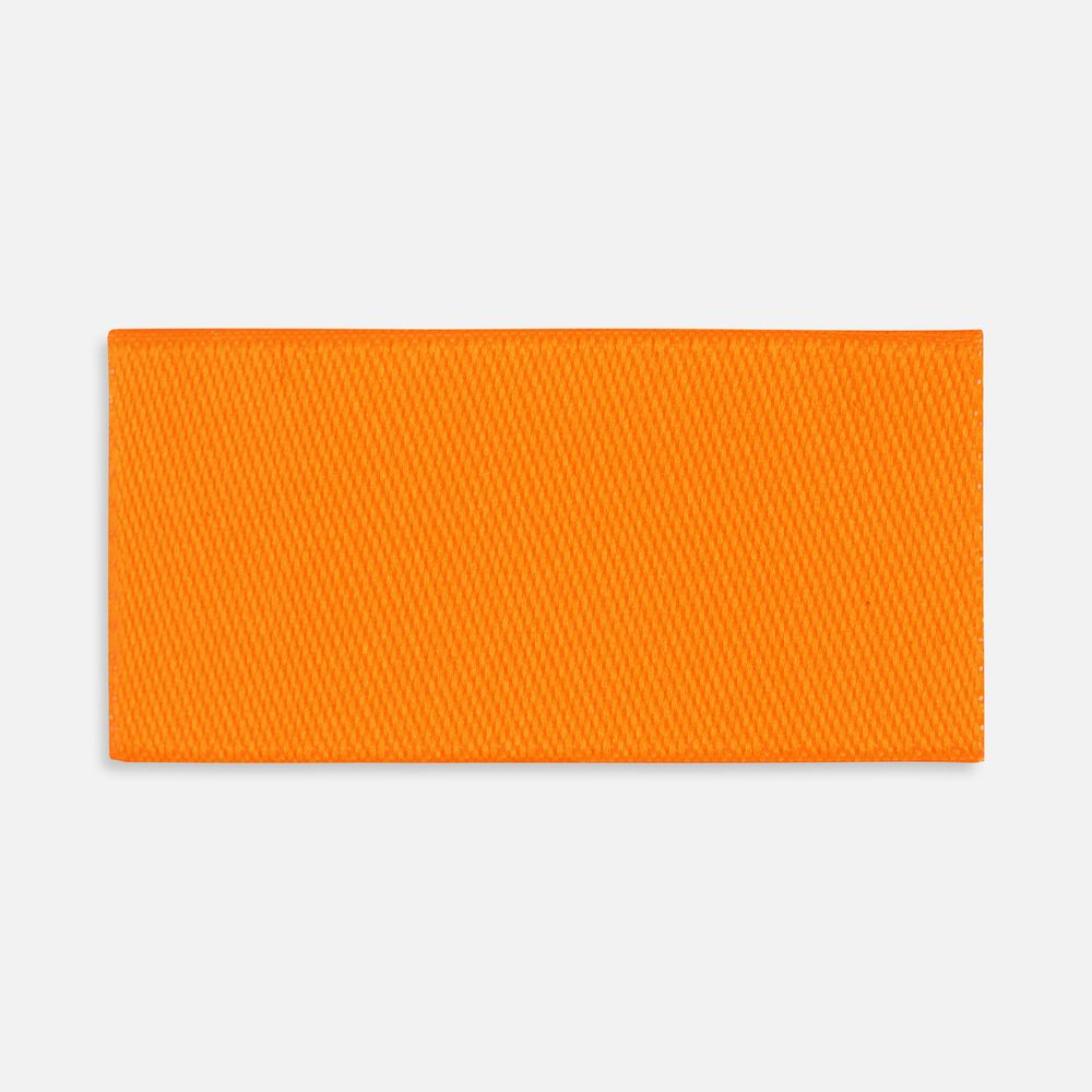 Лейбл тканевый Epsilon, XXS, оранжевый неон