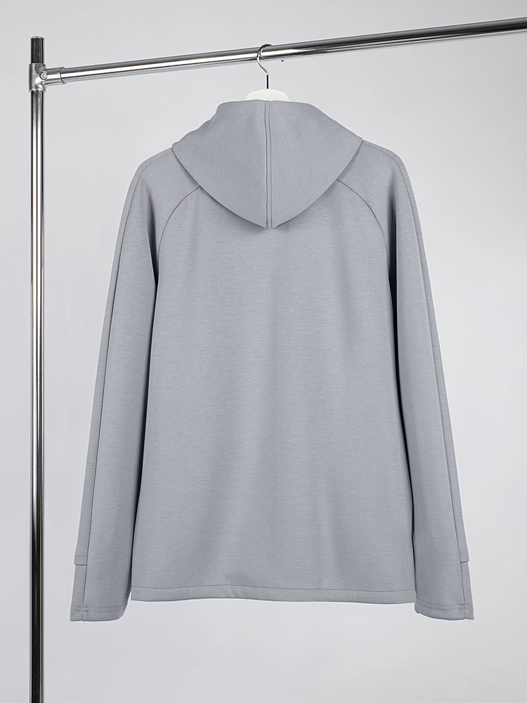 Куртка с капюшоном унисекс Begi, серая / Миниатюра WWW (1000)