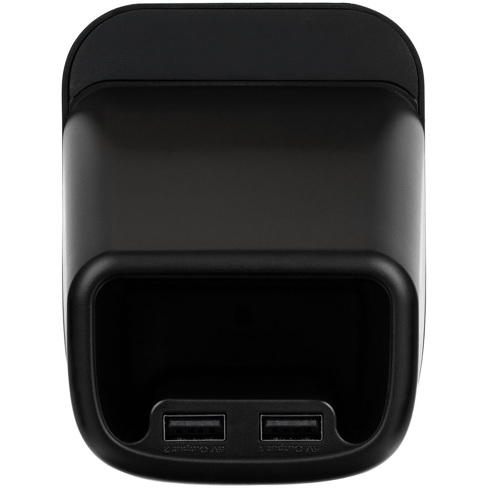 Настольный органайзер с зарядкой, лампой и вентилятором powerTower, черный / Миниатюра WWW (1000)