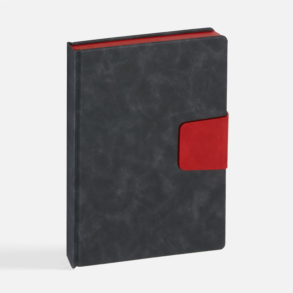 Ежедневник Grande Strap на заказ, датированный, темно-серый / Миниатюра WWW (1000)