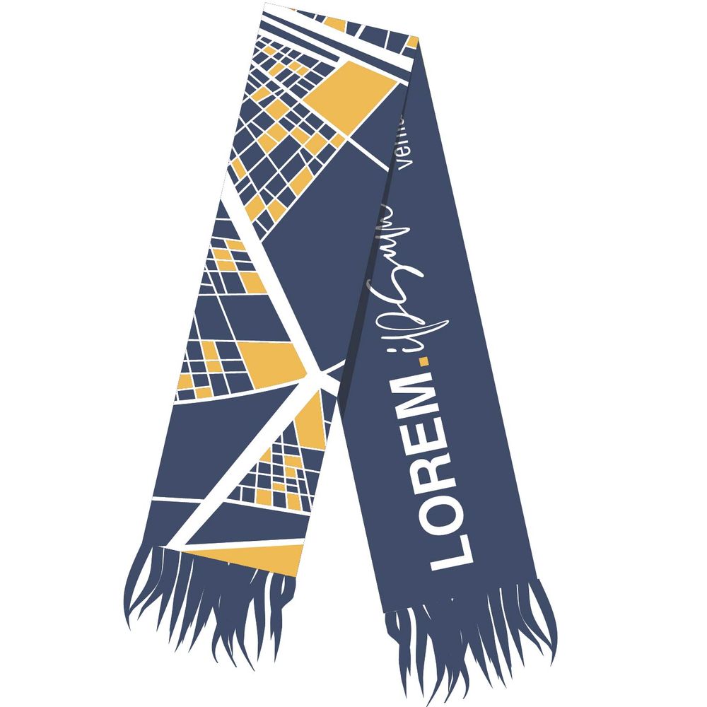 Шарф на заказ Tricksy Classic Net, L, акрил / Миниатюра WWW (1000)