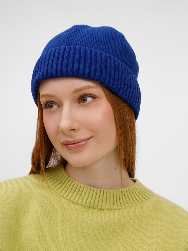 Шапка ComFleece, темно-синяя (кобальт) / Миниатюра модельного (1000)