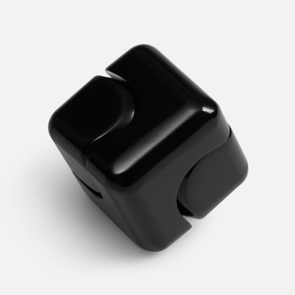 Кубик-спиннер Cubicure, черный / Миниатюра WWW (1000)