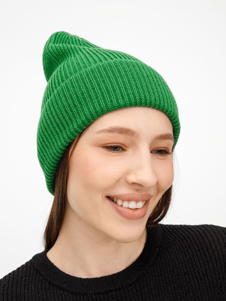 Шапка Nobilis Mono, ярко-зеленая / Миниатюра WWW (1000)