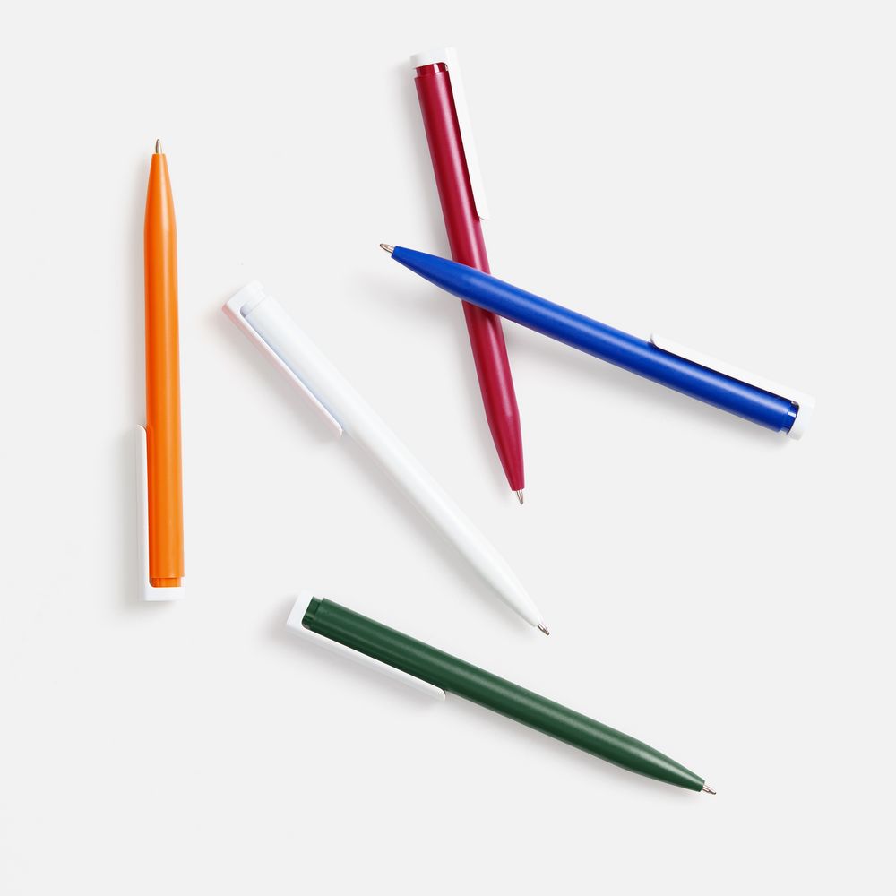 Ручка шариковая Dotto, черная / Миниатюра WWW (1000)