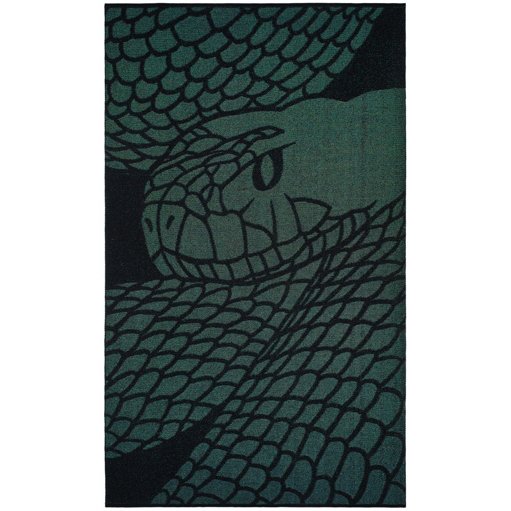 Плед Serpentica, черный с люрексом / Миниатюра WWW (1000)