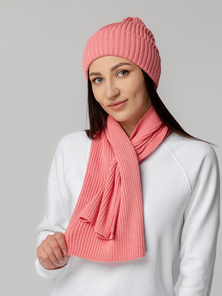 Шарф Yong, розовый / Миниатюра WWW (1000)