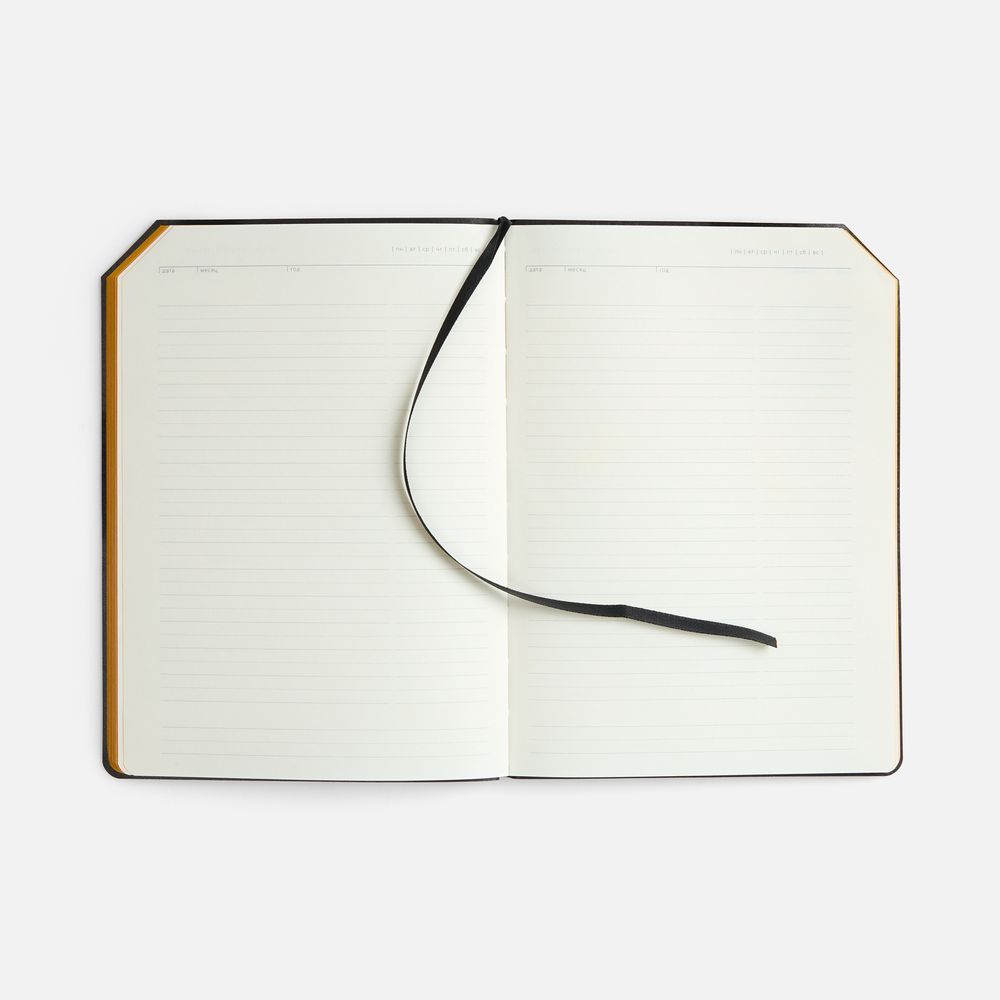 Ежедневник Espresso, недатированный, желтый / Миниатюра WWW (1000)