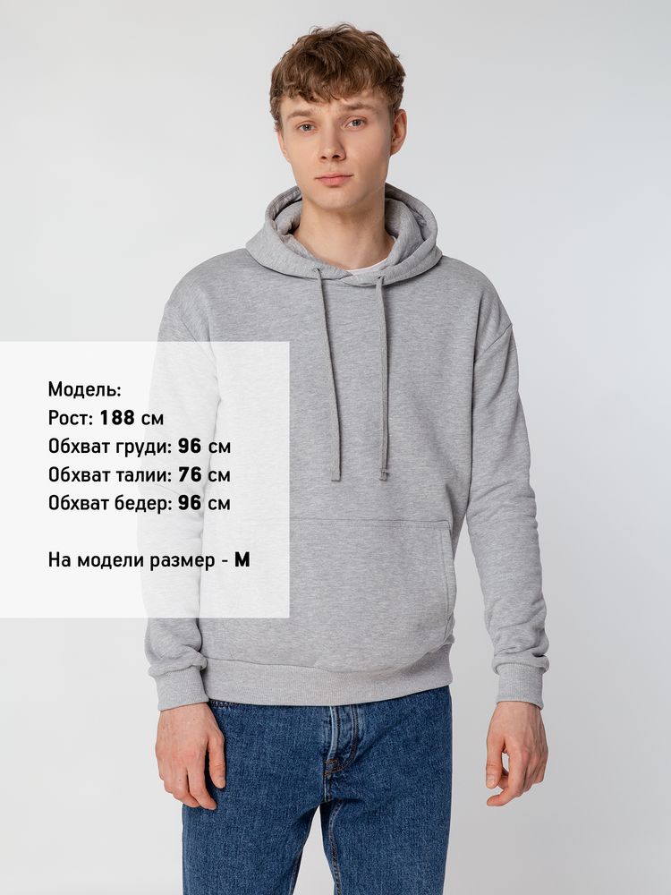 Худи Kirenga 2.0 Heavy, ver. 2, серый меланж / Миниатюра WWW (1000)