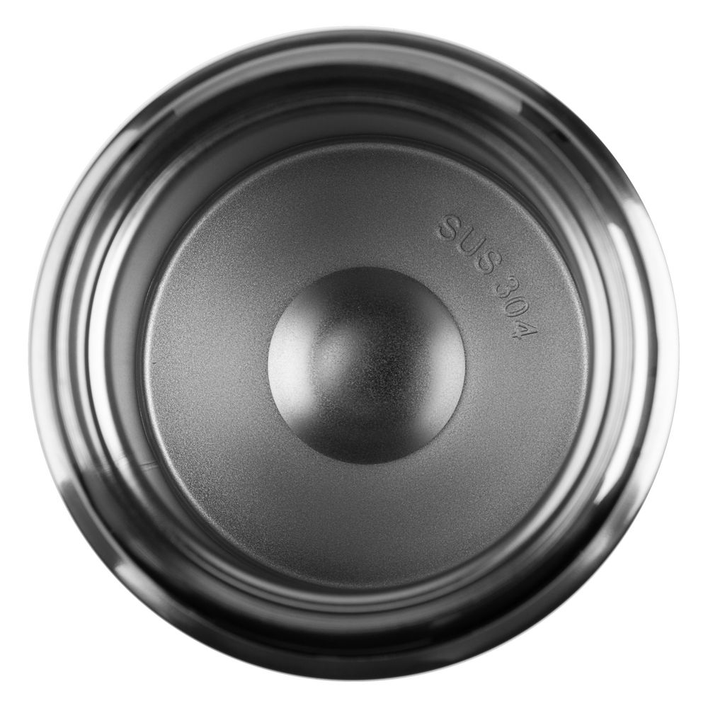 Термос для еды Hard Work, вакуумный, серебристый / Миниатюра WWW (1000)