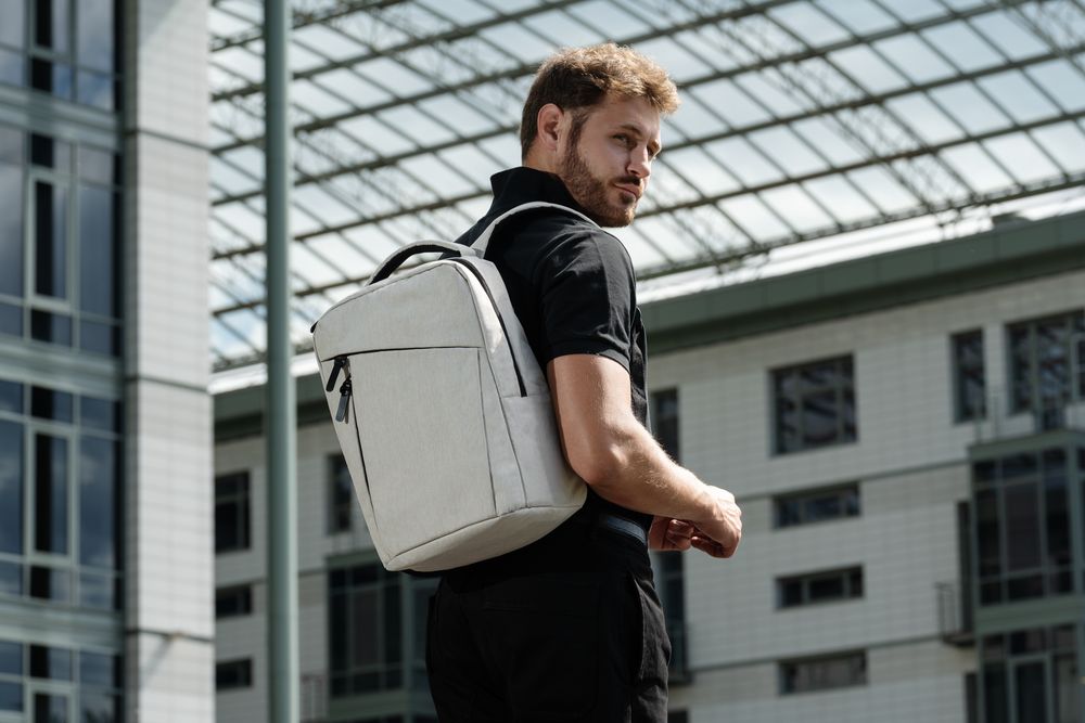 Рюкзак для ноутбука Onefold, светло-серый / Миниатюра WWW (1000)