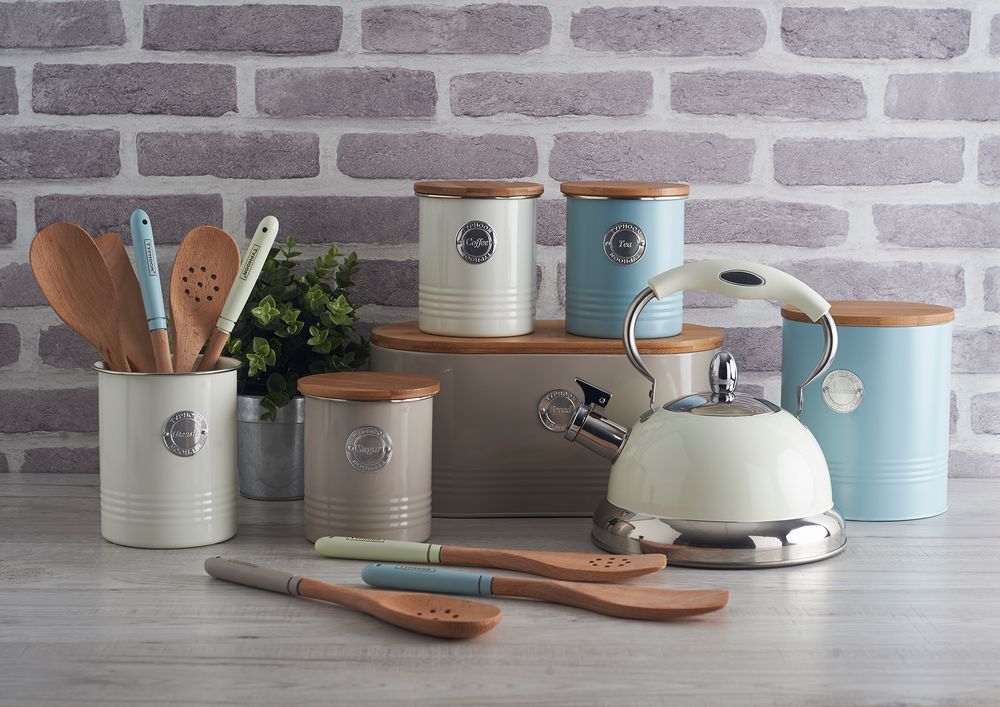 Емкость для хранения чая Living, голубая / Миниатюра WWW (1000)