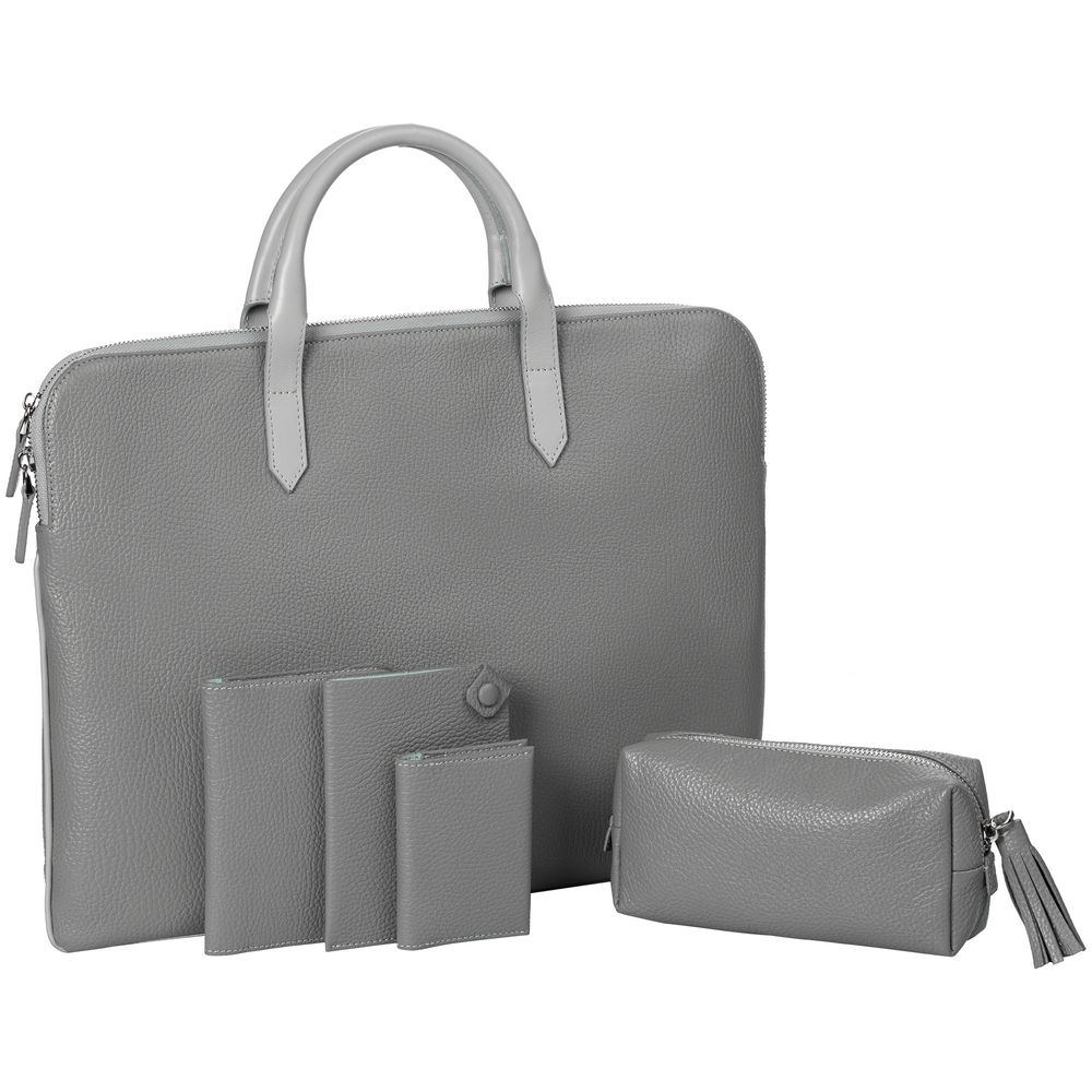 Портмоне Kelly с отделением для паспорта, серое / Миниатюра WWW (1000)