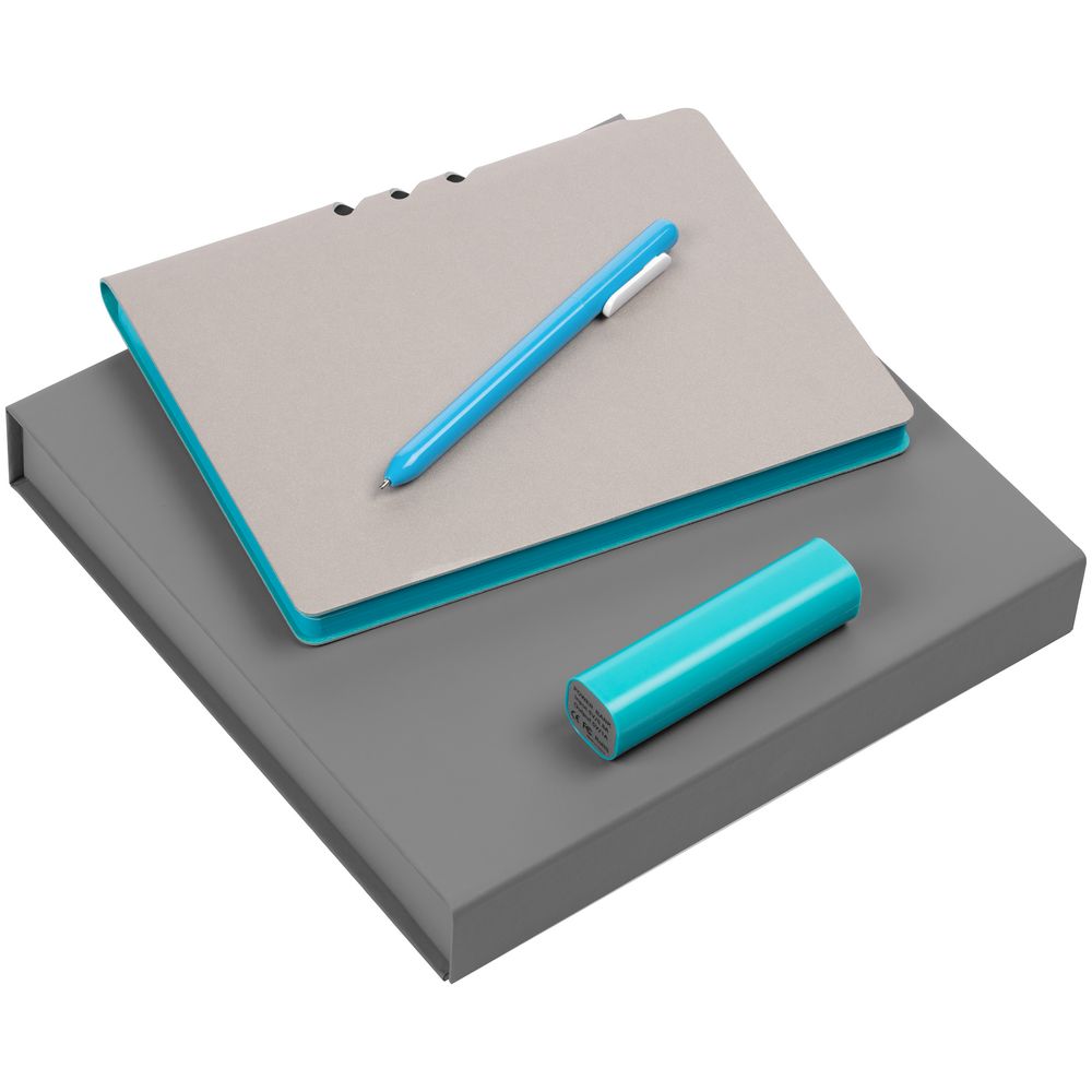 Набор Flexpen Energy, серебристо-бирюзовый / Миниатюра WWW (1000)