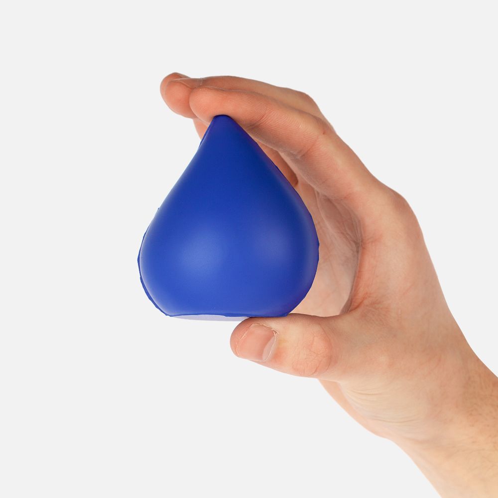 Антистресс «Капля», синий / Миниатюра WWW (1000)