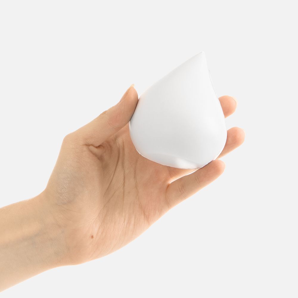 Антистресс «Капля», белый / Миниатюра WWW (1000)